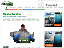 Tablet Screenshot of alaskatrekker.com